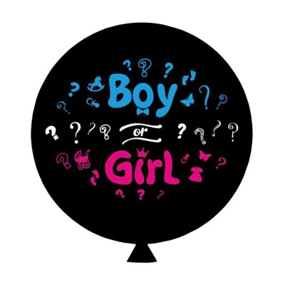 Латексна кулька "Boy or Girl" 31" Sharoff