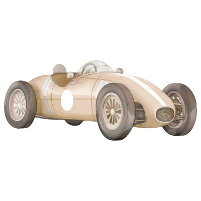 Ростовая фигура "Гоночная машина" 40х95 см