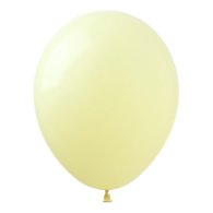 Латексні кульки 12" макарун жовтий (Macaron Yellow) Kalisan