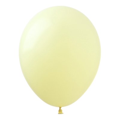 Латексні кульки 12" макарун жовтий (Macaron Yellow) Kalisan