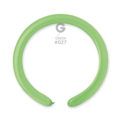 Латексные шарики ШДМ 260 неон 27 зеленый Gemar 
