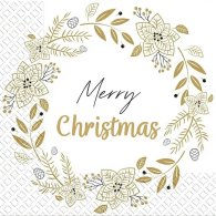Серветки "Merry Christmas" 33х33 см 18 шт