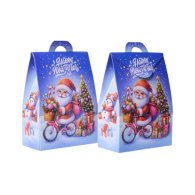Коробка новорічна самозбірна "Санта" 700 г