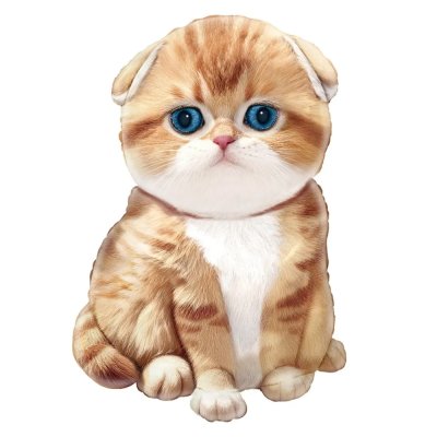 Фольгированный шар фигура "Кот рыжий вислоухий" 52х84 см Китай Фольгированный шар фигура "Кот рыжий вислоухий" 52х84 см Китай