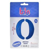 Фольгированный шар цифра "0" royal blue сатин 30" Balun в упаковке 