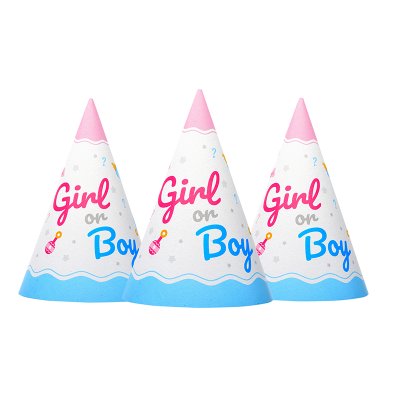 Колпачок "Girl or Boy" 15 см 20 шт