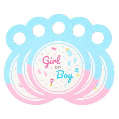 Медальки "Girl or Boy" 10 шт 