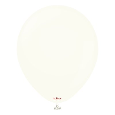 Латексні кульки 5" Ретро Білий (Retro White) KL5 Kalisan