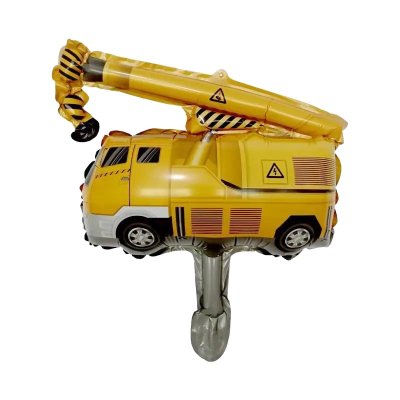 Фольгированный шар мини-фигура "Автокран" 42х30 см Китай