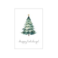 Міні-листівки "Happy holidays" 10 шт