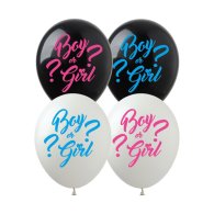 Латексні кульки "Boy or Girl" SDR-64 ArtShow Латексні кульки "Boy or Girl" SDR-64 ArtShow