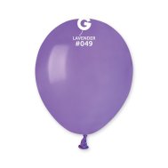 Латексні кульки 5" пастель 49 лавандовий Gemar