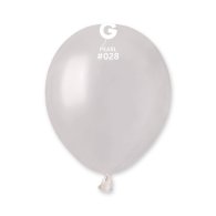 Латексные шарики 5" металлик 28 перламутровый Gemar 