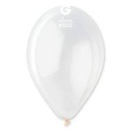 Латексные шарики 13" пастель 00 прозрачный Gemar 