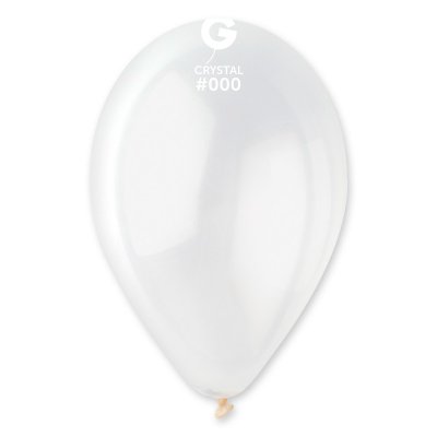 Латексные шарики 13" пастель 00 прозрачный Gemar 