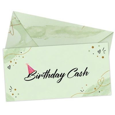 Конверт для грошей "Birthday Cash" Конверт для грошей "Birthday Cash"