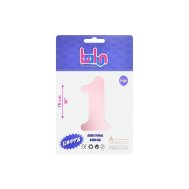 Фольгированный шар цифра "1" sugar pink 30" Balun в упаковке Фольгированный шар цифра "1" sugar pink 30" Balun в упаковке