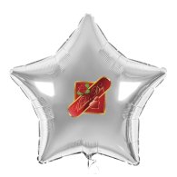 Наклейка на фольгированный шар 18" "Valentine’s Day" 10,5х13 см 