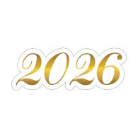 Ростовая фигура "2026" 60х22 см Ростовая фигура "2026" 60х22 см