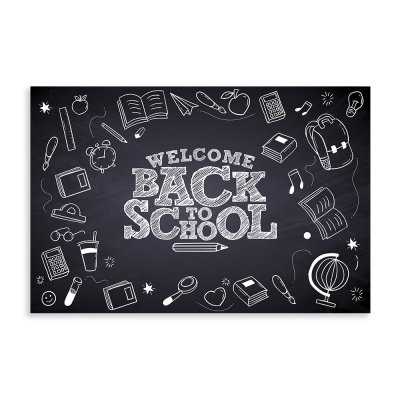 Плакат для праздника "Back to school" 75х120 см