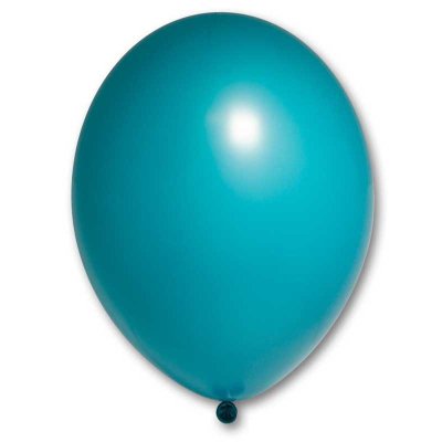 Латексные шарики 12" пастель бирюзовый В105/013 BelBal 