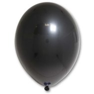 Латексные шарики 12" пастель черный В105/025 BelBal 