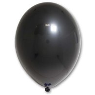 Латексные шарики 12" пастель черный В105/025 BelBal 