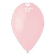 Латексные шарики 12" пастель 107 пудрово-розовый Gemar
