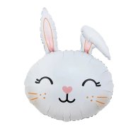 Фольгированный шар фигура "Зайчик" 55х75см Китай