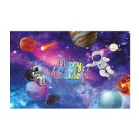 Плакат для праздника "Космос" 75х120 см