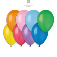 Латексные шарики 8" пастель 80 ассорти Gemar 