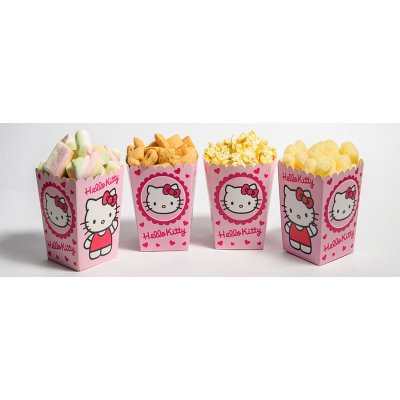 Коробочка для попкорна и сладостей "Hello Kitty" 5 шт