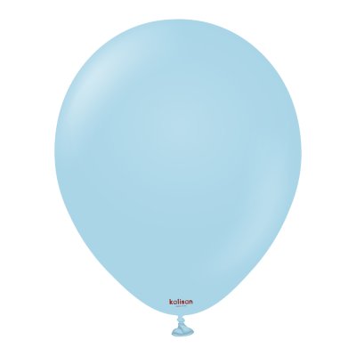 Латексный шарик пастель 18" Голубой (Macaron Blue) Kalisan 