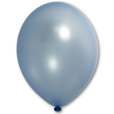 Латексные шарики 12" металлик голубой В105/073 BelBal 