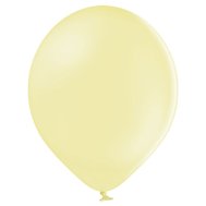 Латексные шарики 12" макарун лимонно-желтый В105/450 BelBal 