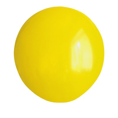 Латексный шарик 24" пастель жёлтый Balonevi