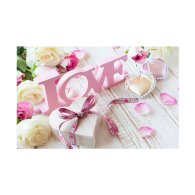 Плакат для праздника "Love" розы 75х120 см