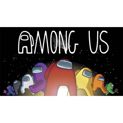 Наклейка на коробку "Among US-1" 60х34 см 