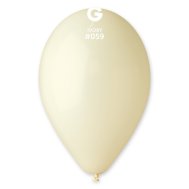 Латексные шарики 10" пастель 59 айвори Gemar 