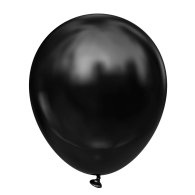 Латексні кульки 12" Чорний (black) KL12-25 Kalisan