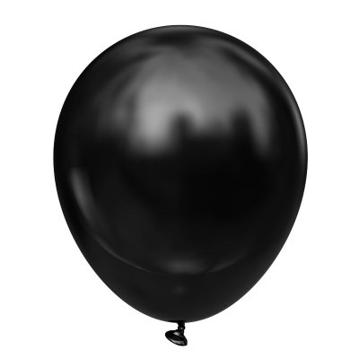 Латексные шарики 12" Черный (black0 KL12-25 Kalisan 