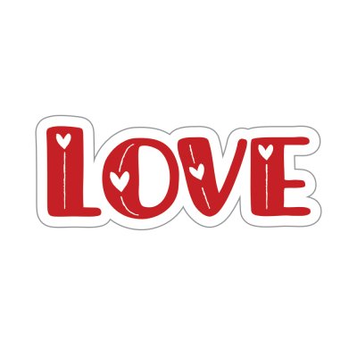 Ростовая фигура "Love" 100х40 см