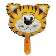 Фольгированный шар мини-фигура "Тигр" 33х32 см Китай