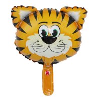 Фольгированный шар мини-фигура "Тигр" 33х32 см Китай