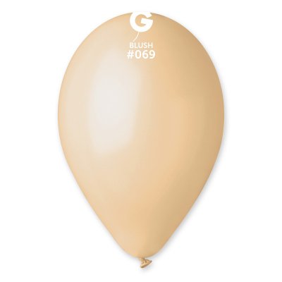 Латексні кульки 12" пастель 69 тілесний Gemar