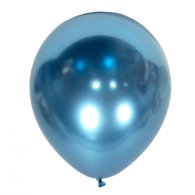 Латексні кульки 12" Хром Mirror Blue Kalisan