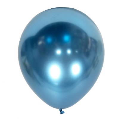 Латексні кульки 12" Хром Mirror Blue Kalisan