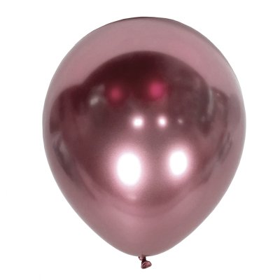 Латексные шарики 12" Хром Mirror Pink Kalisan 