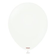 Латексный шарик пастель 18" Белый (White) Kalisan Латексный шарик пастель 18" Белый (White) Kalisan