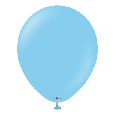 Латексный шарик пастель 18" Голубой нежный (Baby Blue) Kalisan 
